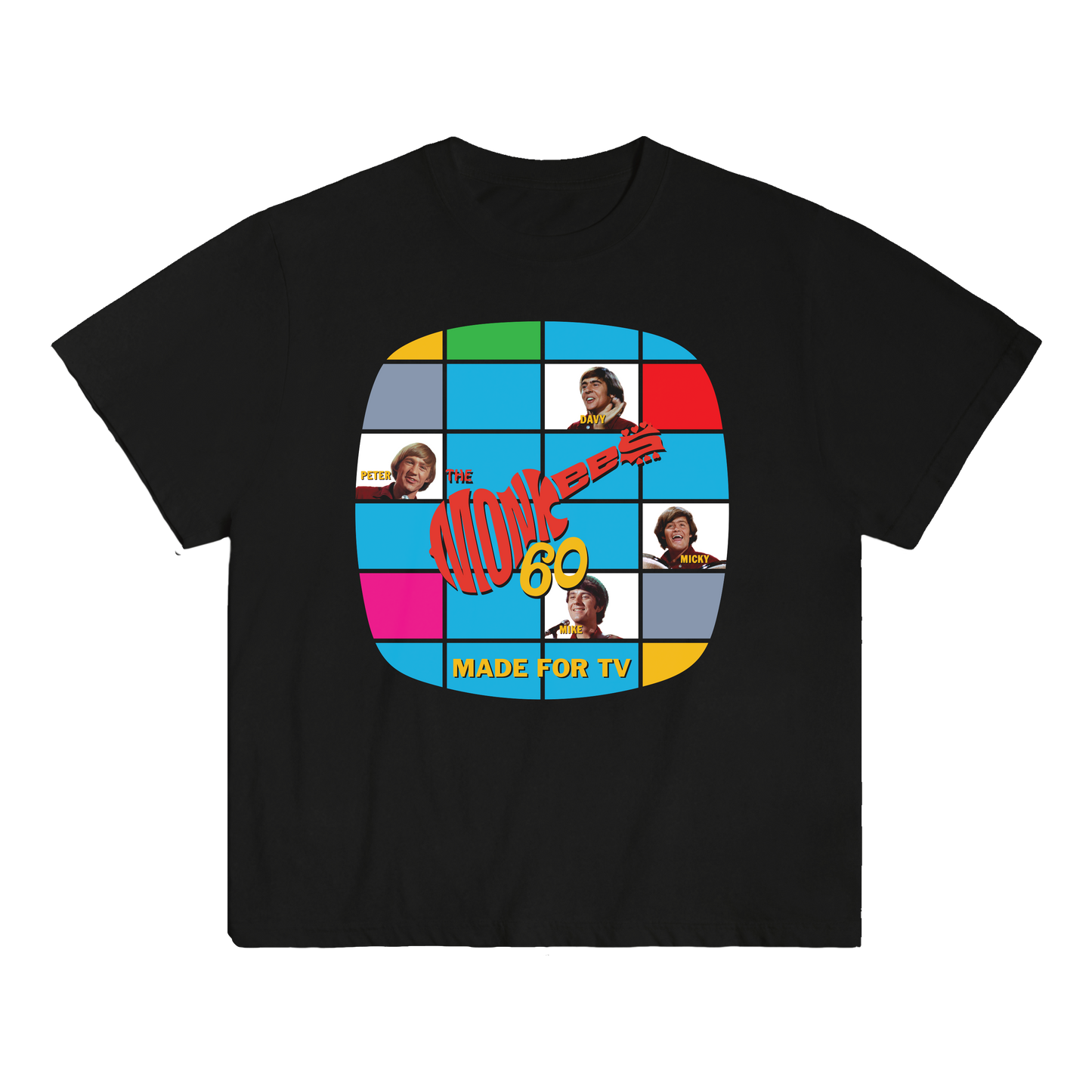 Retro Made for TV Test Pattern T-Shirt