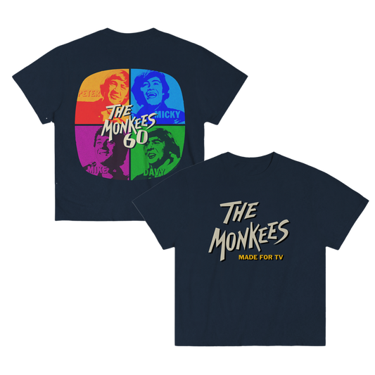 The Monkees Made For TV Pop Art T-Shirt