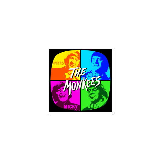 The Monkees Made For TV Pop Art Magnet