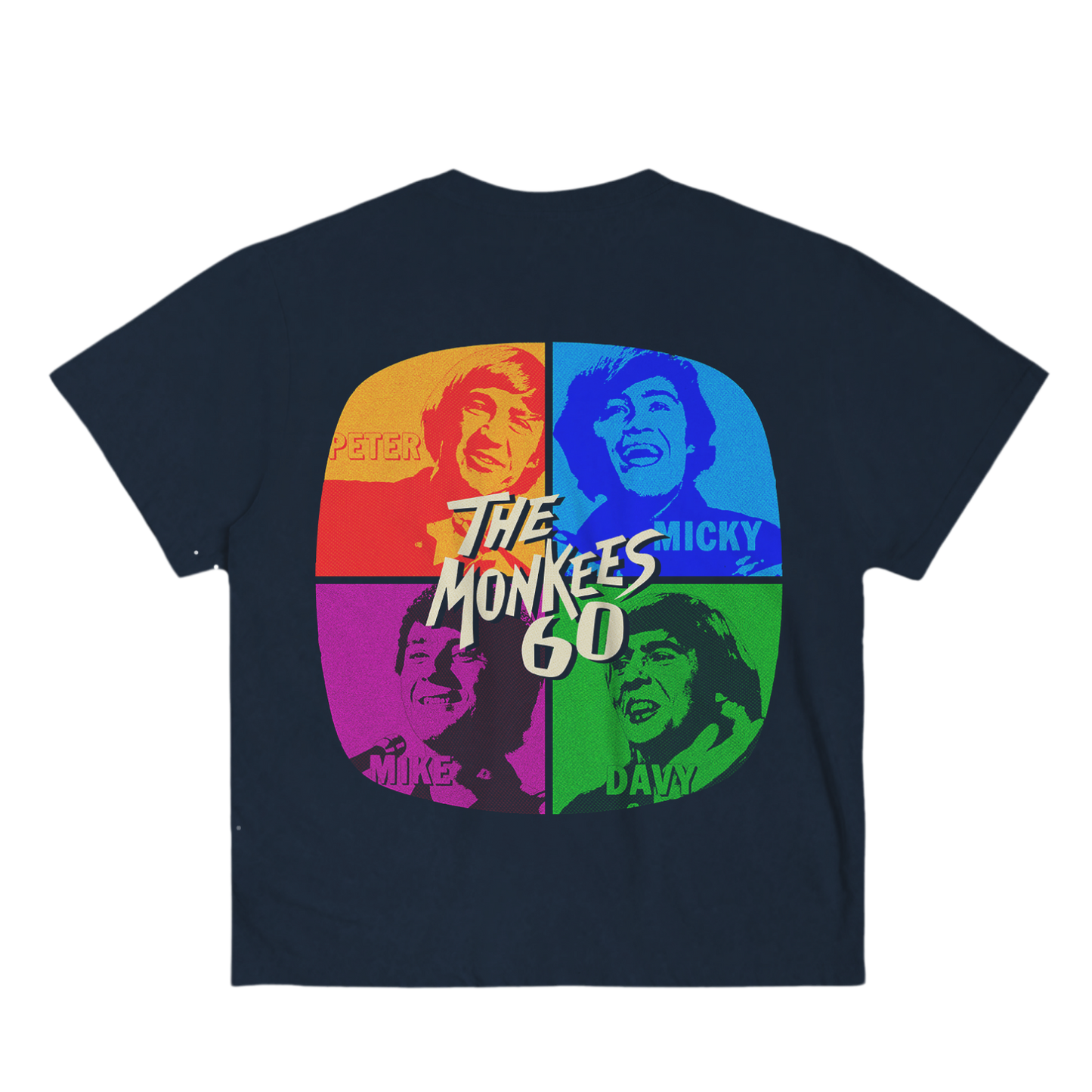 The Monkees Made For TV Pop Art T-Shirt