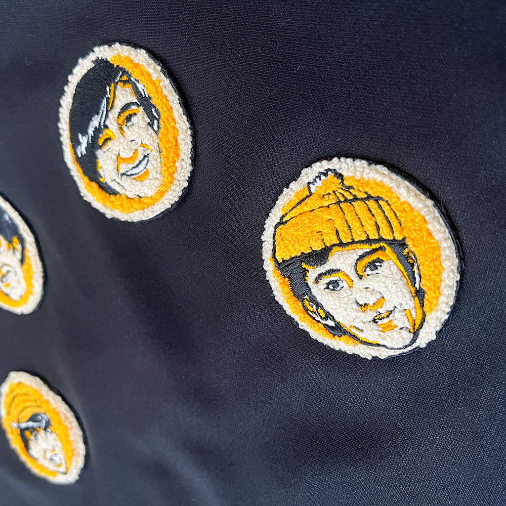 Faces Chenille Patch Track Jacket