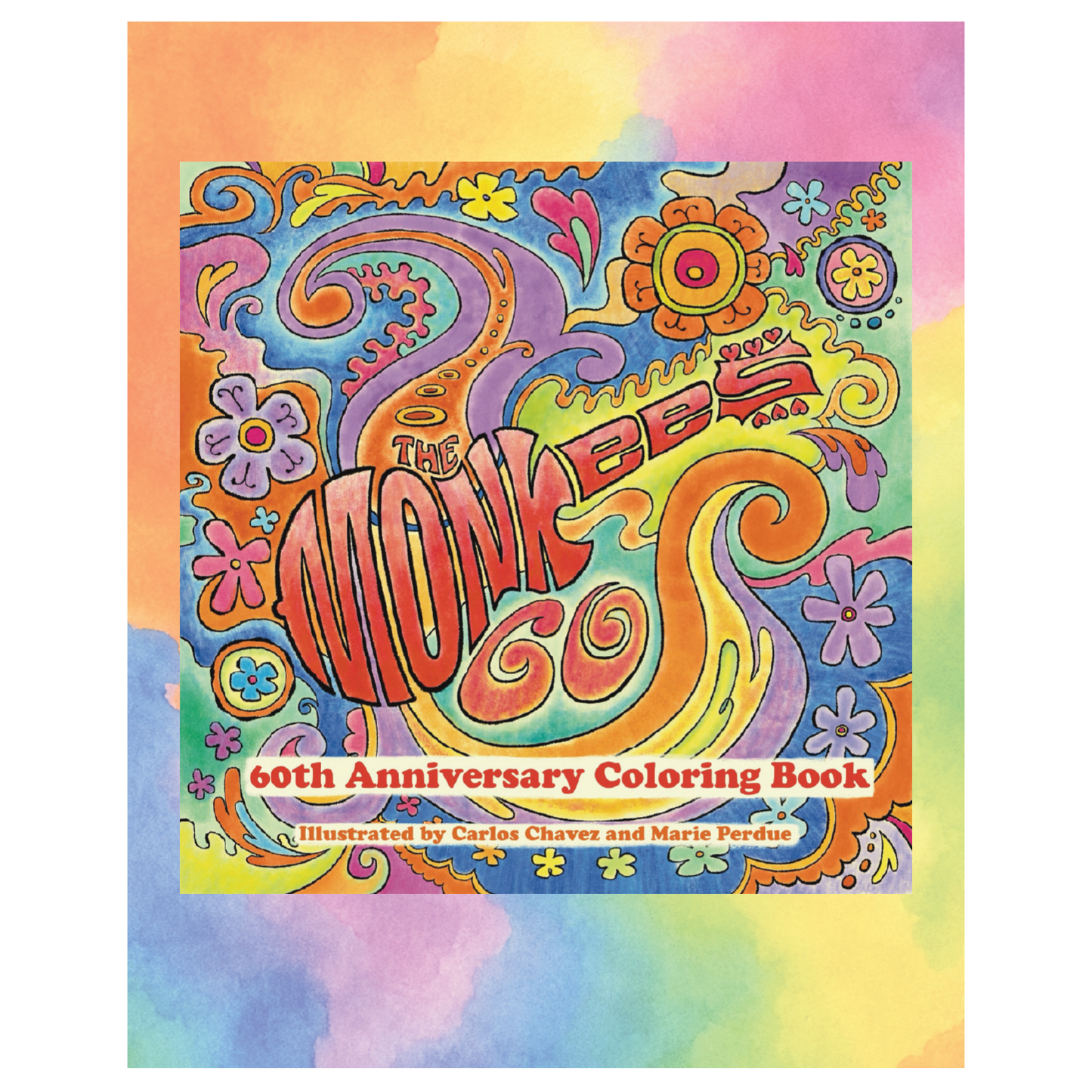 The Monkees 60th Anniversary Coloring Book