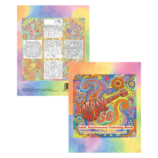 The Monkees 60th Anniversary Coloring Book