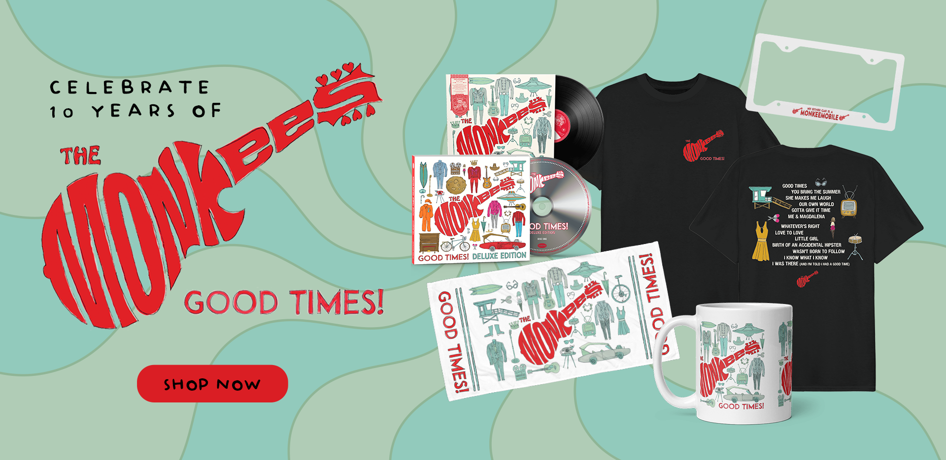 The Monkees! Good Times 10 Year Anniversary