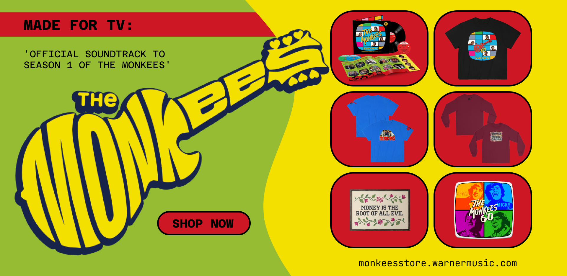 Made for TV, Official Soundtrack to season 1 of The Monkees