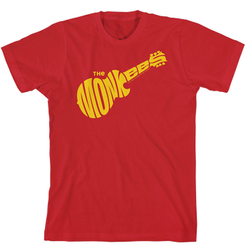 Monkees Logo T-Shirt Red