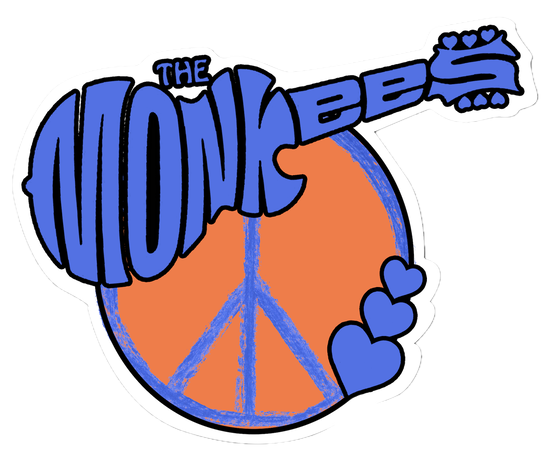 Peace Logo Guitar Magnet