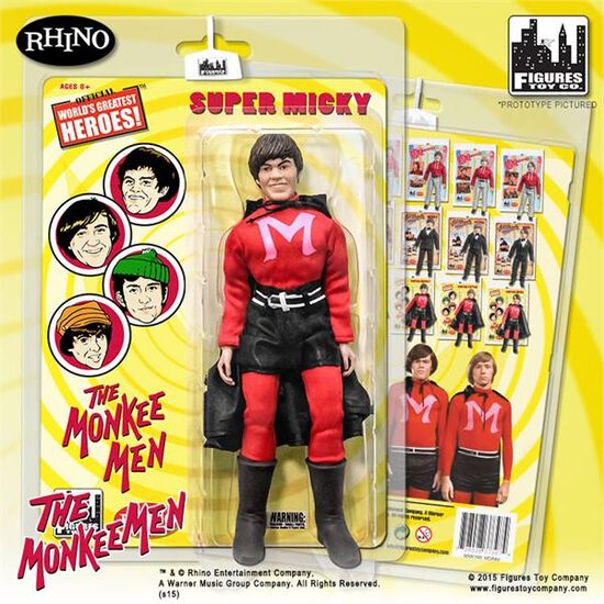 Micky Dolenz 8" Action Figure with Cape