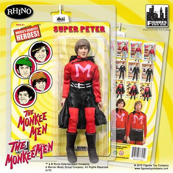 Peter Tork 8" Action Figure with Cape