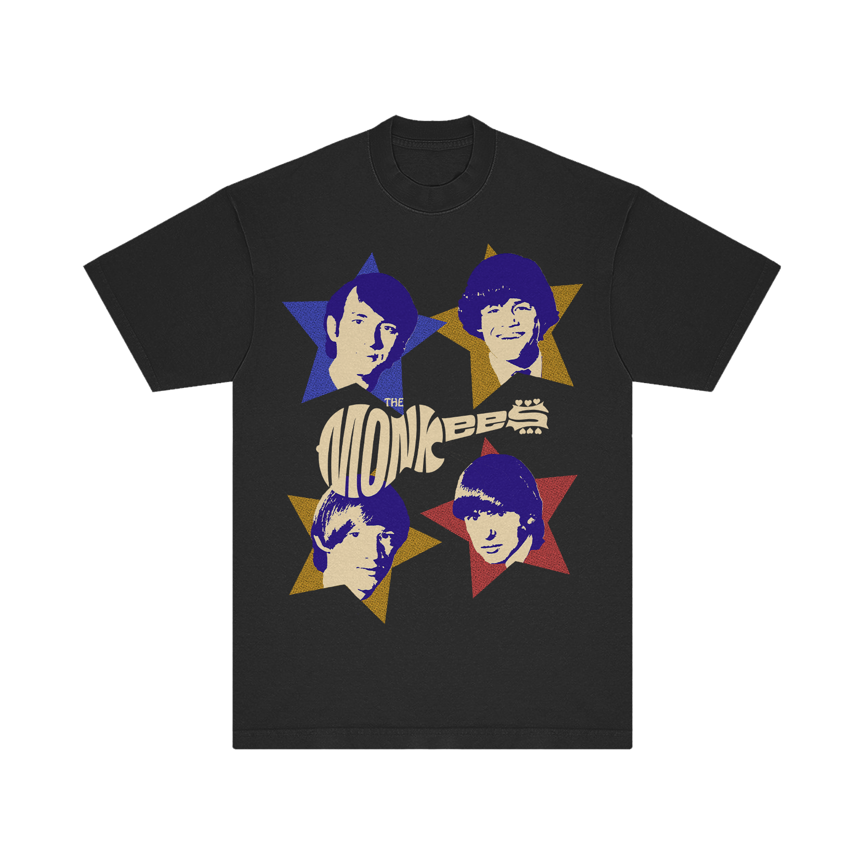 The Monkees Stars T-Shirt | The Monkees Official Store