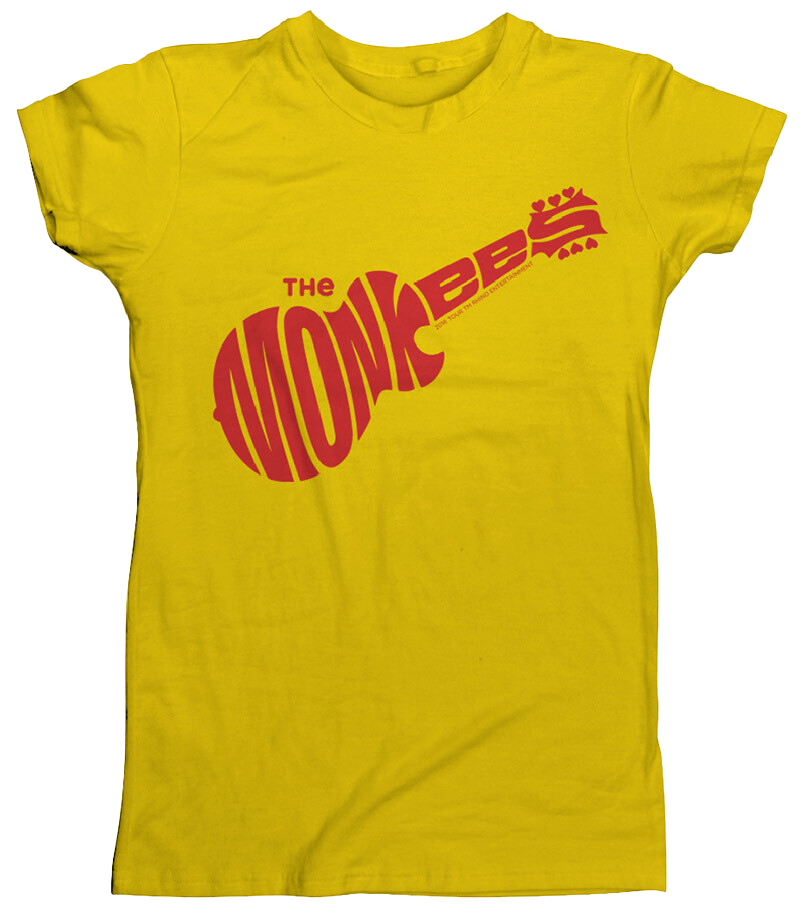 Monkees Logo T-Shirt Yellow | The Monkees Official Store